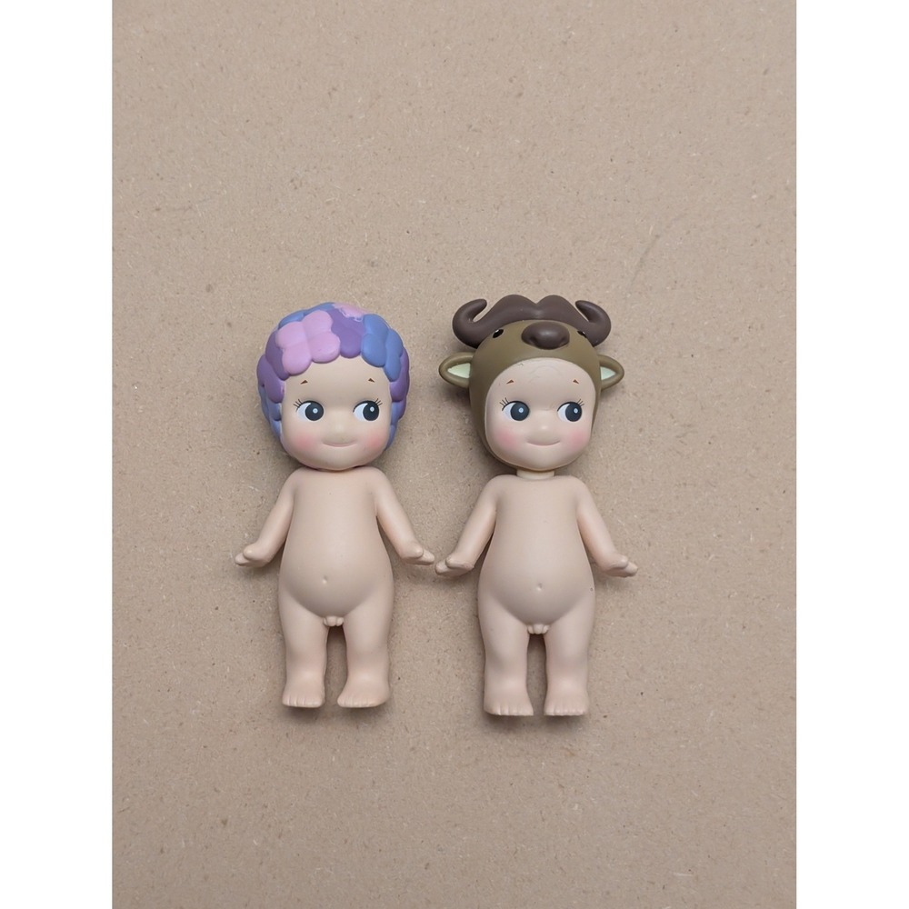 Sonny Angel Mini Figure Lot Hydrangea Flower Buffalo‎ Animal Series Kawaii Toy